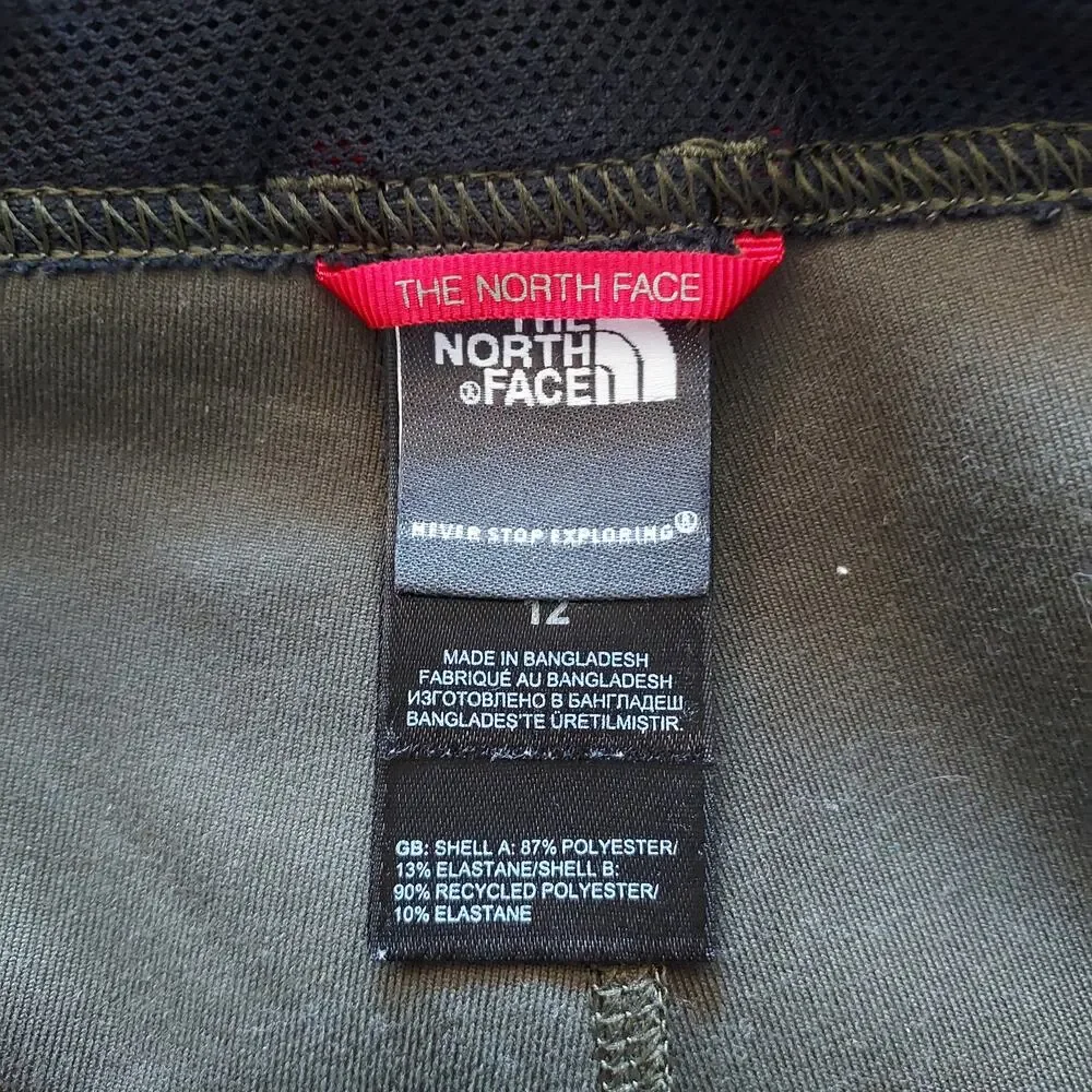 The North Face Olive Green Skort Size 12